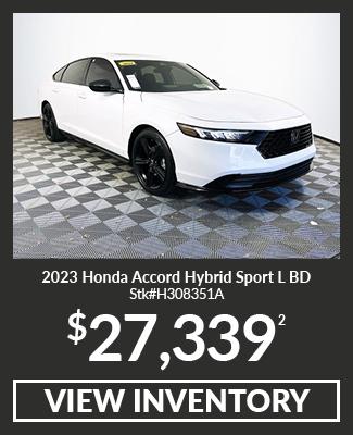 Certified Pre-Owned 2023 Honda Accord Hybrid Sport L BD