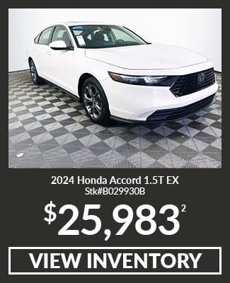 Certified Pre-Owned 2024 Honda Accord 1.5T EX