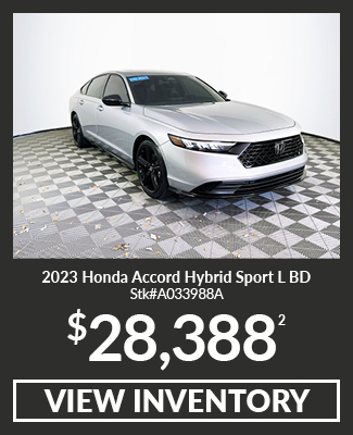 Certified Pre-Owned 2023 Honda Accord Hybrid EX-L BD