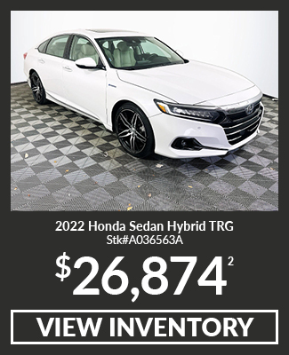 Certified Pre-Owned 2022 Honda Sedan Hybrid TRG