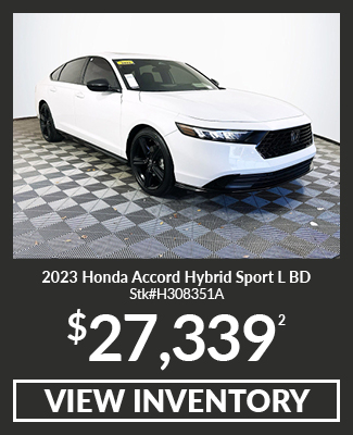 Certified Pre-Owned 2023 Honda Accord Hybrid Sport L BD