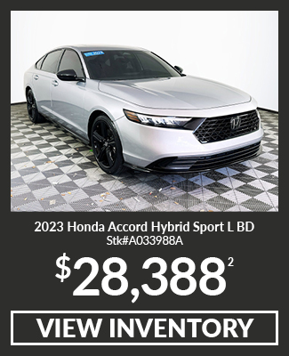2023 Honda Accord Hybrid EX-L BD