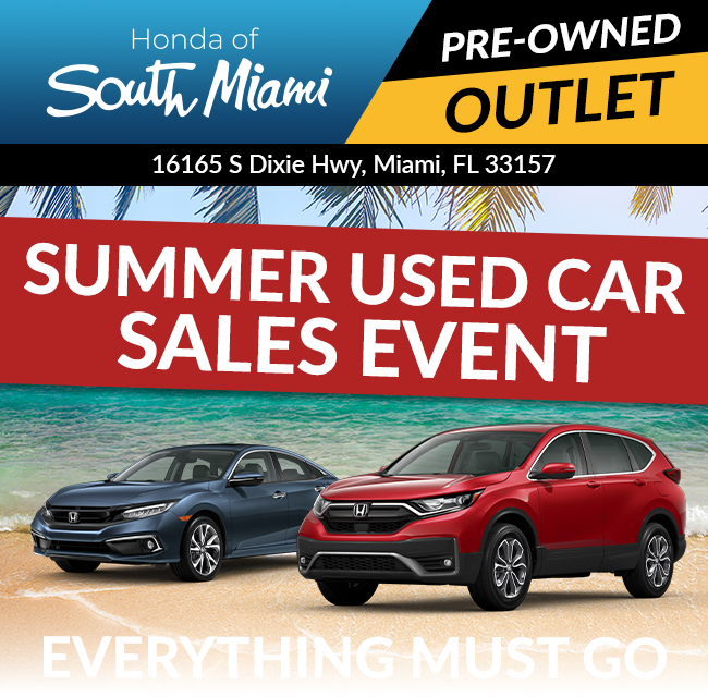 summer used car sales event