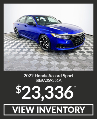 2022 Honda Accord Sport Offer