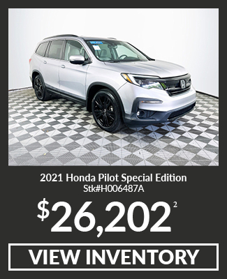 2021 Honda Pilot Special Edition Offer