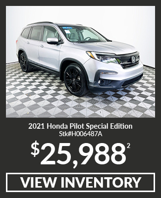 2021	Honda	Pilot	Special Edition Offer