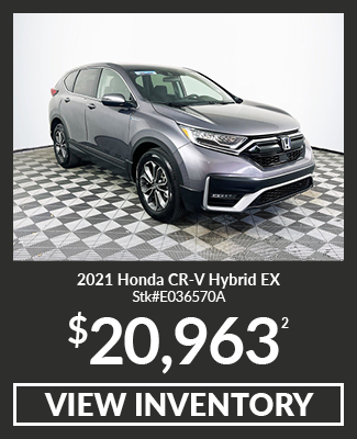 Certified Pre-Owned 2021 Honda CR-V Hybrid EX-L