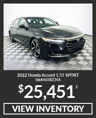 Pre-Owned Honda Accord offer