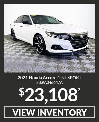 Certified Pre-Owned Honda Accord