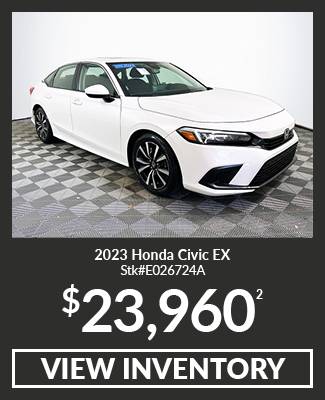 Certified Pre-Owned 2023 Honda Civic EX