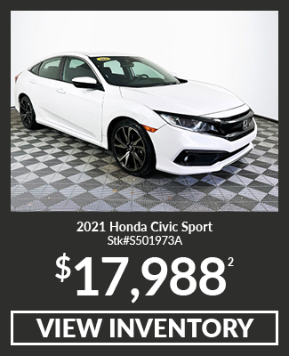  Pre-Owned 2021 Honda Civic Sport