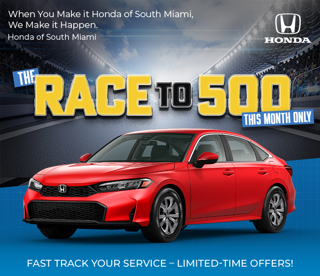 The Race to 500 this month only - fast track your service - Limited -time offer