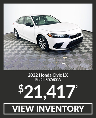 Certified Pre-Owned 2022 Honda Civic LX