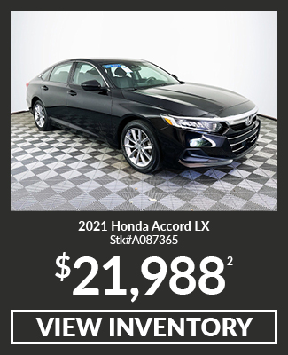 Certified Pre-Owned 2021 Honda Accord LX