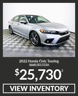 Certified Pre-Owned 2022 Honda Civic Touring