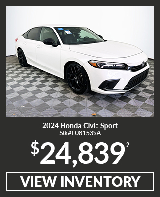 Certified Pre-Owned 2024 Honda Civic Sport