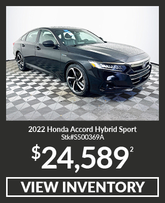 Certified Pre-Owned 2022 Honda Accord Hybrid Sport