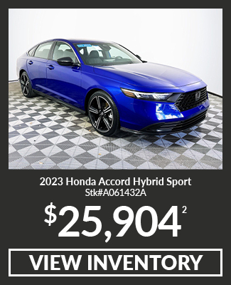 Certified Pre-Owned 2023 Honda Accord Hybrid Sport