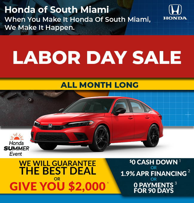 Summer Sales Event All Month Long