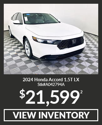 Pre-Owned Honda Accord offer