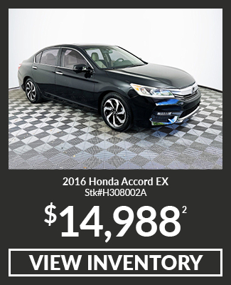 Pre-Owned 2016 Honda Accord EX