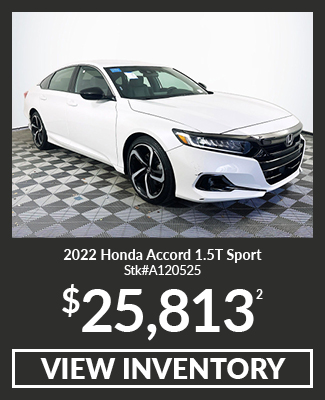 Certified Pre-Owned 2022 Honda Accord 1.5T Sport