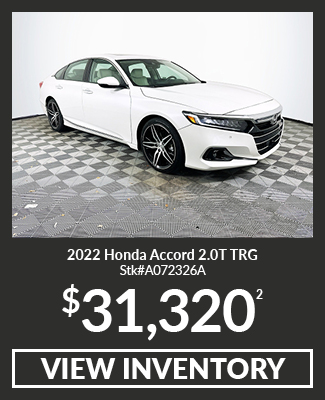 Certified Pre-Owned 	2022 Honda	Accord