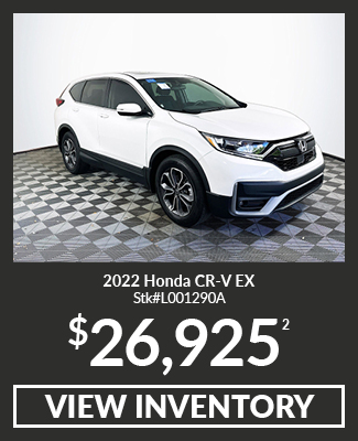 Certified Pre-Owned 	2022	Honda	CR-V	EX