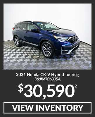 Certified Pre-Owned 	2021	Honda	CR-V Hybrid	Touring