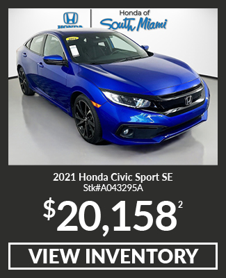 Pre-Owned 2021 Honda Civic Sport SE offer