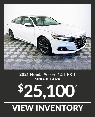 Pre-Owned 2021 Honda Accord Sport SE