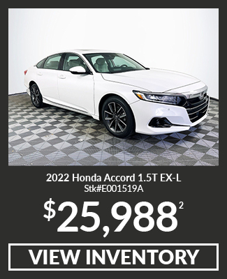 Pre-Owned 2022 Honda Accord Sedan