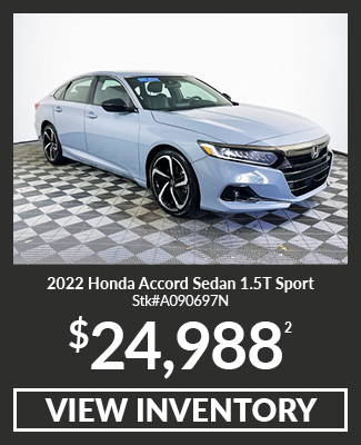 Certified Pre-Owned	2022 Honda	Accord	Sedan 1.5T Sport