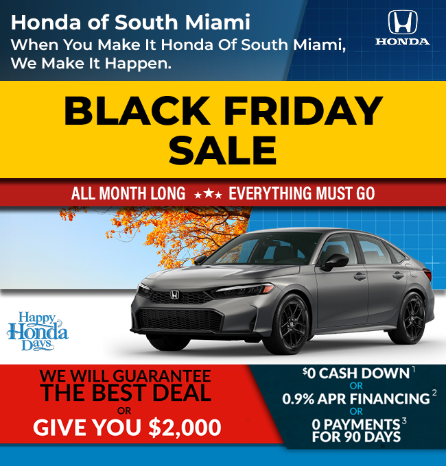 Black Friday Sales Event all month long