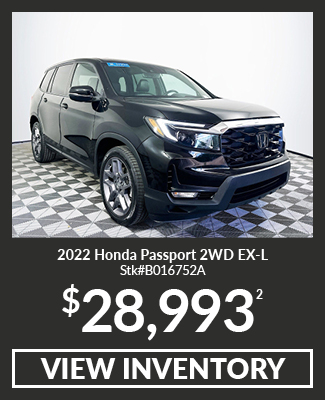 Certified Pre-Owned 2022 Honda Passport 2WD EX-L