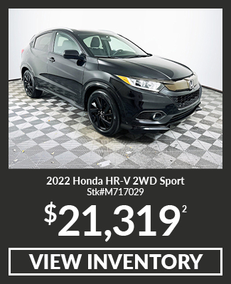 Certified Pre-Owned 2022 Honda HR-V 2WD Sport