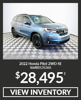 Certified Pre-Owned 2022 Honda Pilot 2WD SE