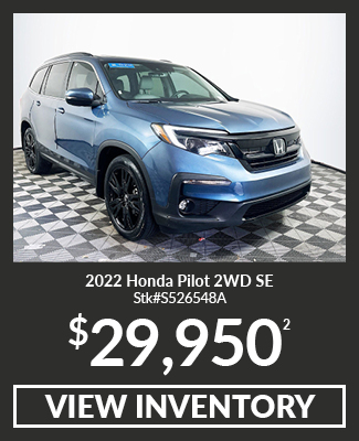 Certified Pre-Owned 2022 Honda Pilot 2WD SE