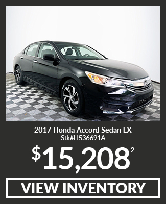 Pre-Owned 2017 Honda Accord Sedan LX