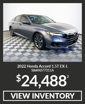 Certified Pre-Owned 2021 Honda Accord Sedan 1.5T Sport SE