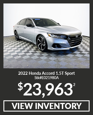 Pre-Owned 2022 Honda Accord