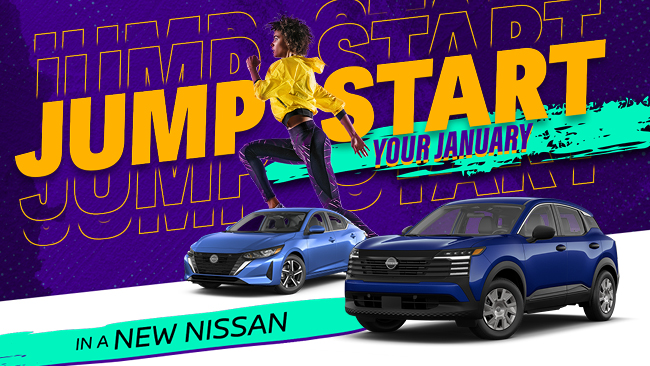 Jump Start your January in a new Nissan