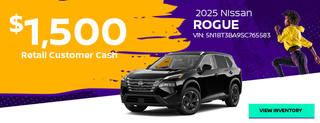 2025 Nissan Rogue offer