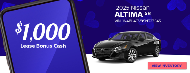 2025 Nissan Altima SR offer