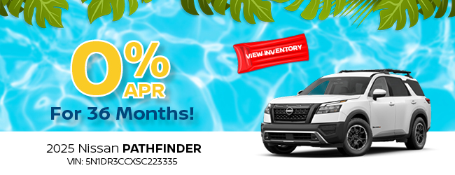2025 Nissan Pathfinder offer
