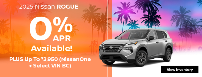 2025 Nissan Rogue offer