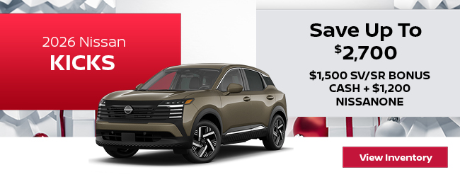 Nissan Kicks 20+ in stock to choose from offer