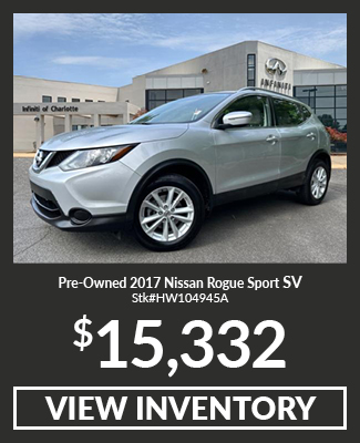 pre-owned 2017 nissan rogue sport