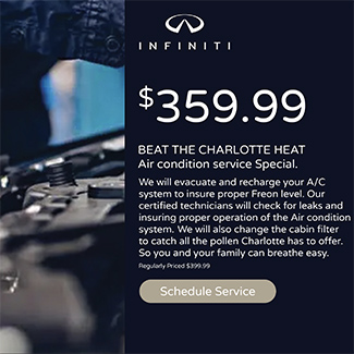 service offer from INFINITI of Charlotte