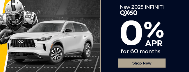 Big savings now at INFINITI of Hilton Head on the QX60